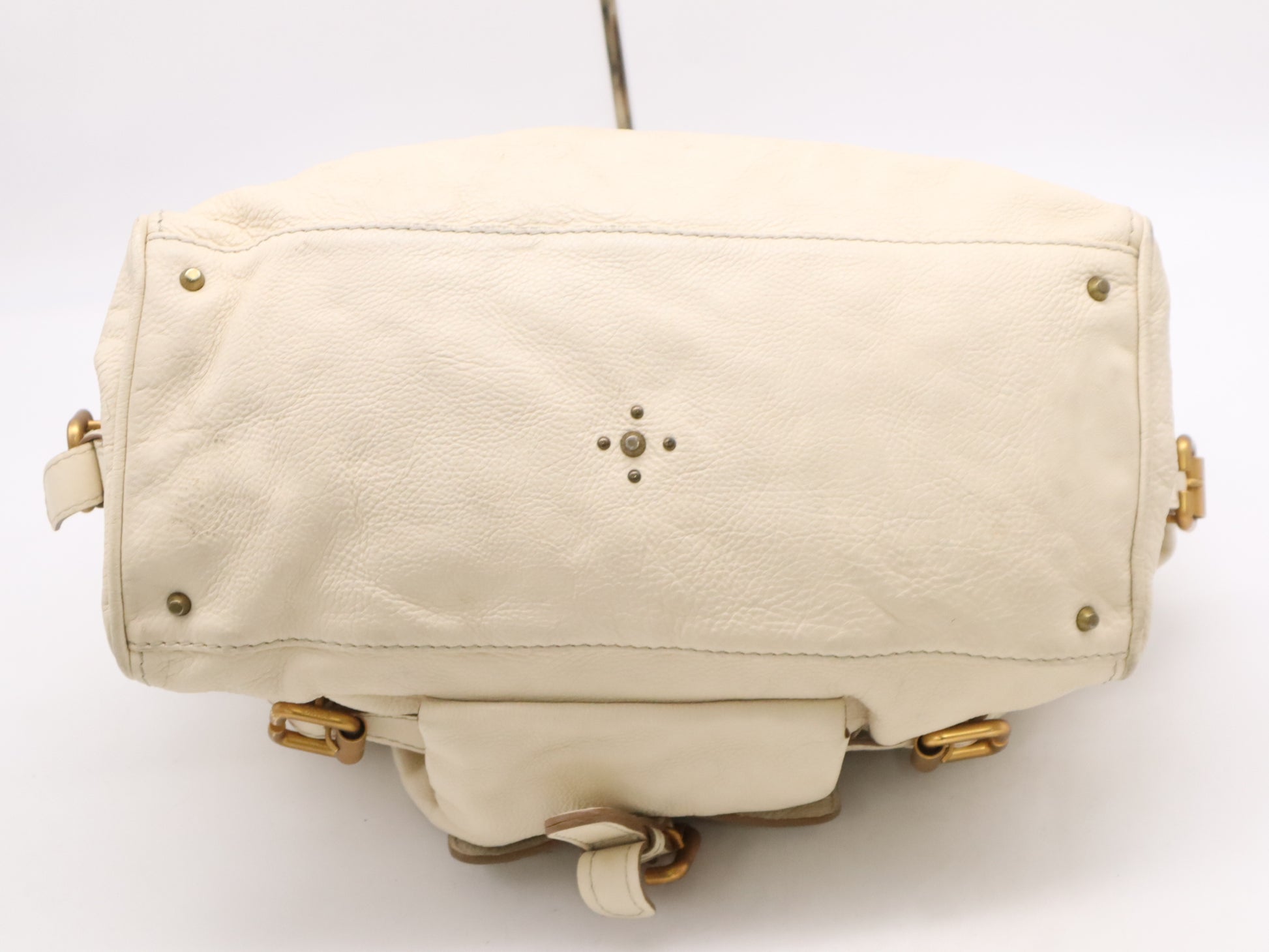 Chloe 02-06-53 Leather Paddington Handbag with Padlock and Key