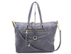 LOUIS VUITTON Monogram Empreinte M93410 Empreinte Lumineuse PM Tote Bag with Shoulder Strap