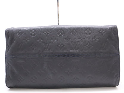 LOUIS VUITTON Monogram Empreinte M93410 Empreinte Lumineuse PM Tote Bag with Shoulder Strap
