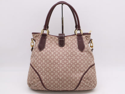 LOUIS VUITTON Monogram Mini M56698 Monogram Idylle Elegy Sepia Shoulder Bag with Shoulder Strap