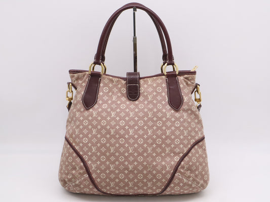 LOUIS VUITTON Monogram Mini M56698 Monogram Idylle Elegy Sepia Shoulder Bag with Shoulder Strap