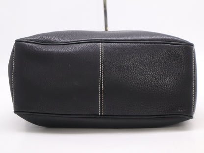 CELINE CE10/14 Leather Boogie Bag Black Handbag