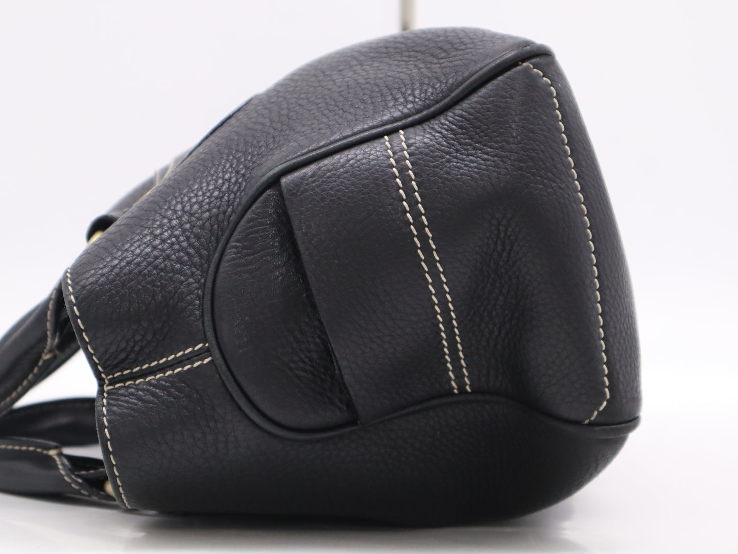 CELINE CE10/14 Leather Boogie Bag Black Handbag