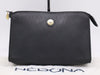 Dior Leather Second Bag Clutch Bag Black with Dust Bag
