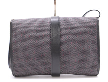 Yves Saint Laurent Leather Triangle Plate Shoulder Bag