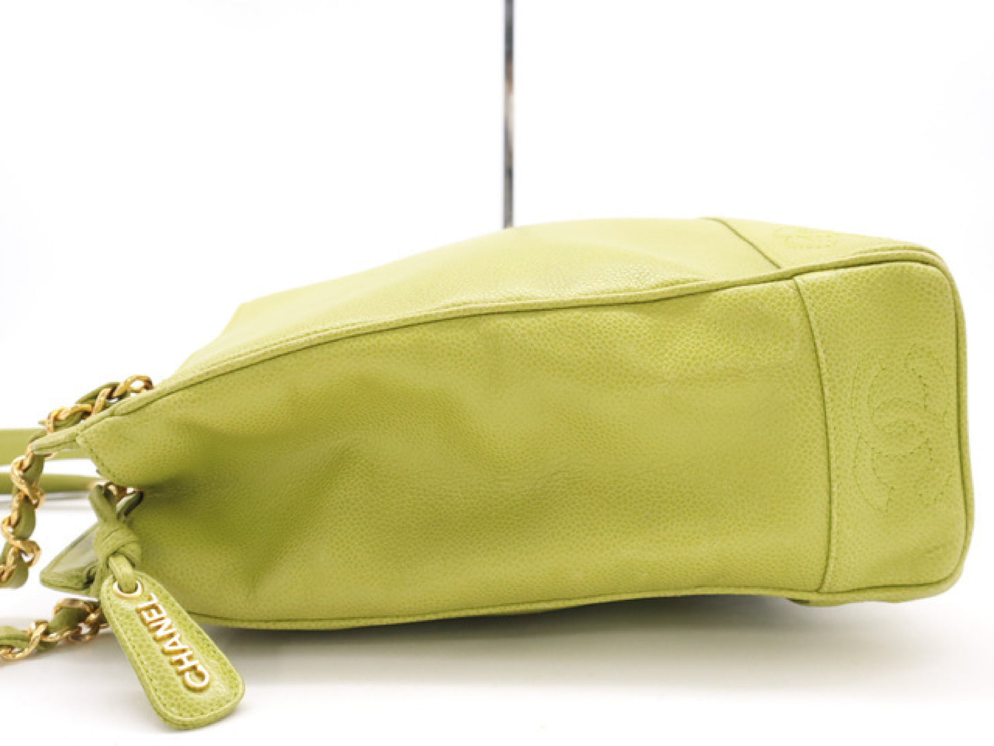 CHANEL Caviar Skin Triple Coco Mark Shoulder Bag with Guarantee Card 4098566 Shoulder Bag