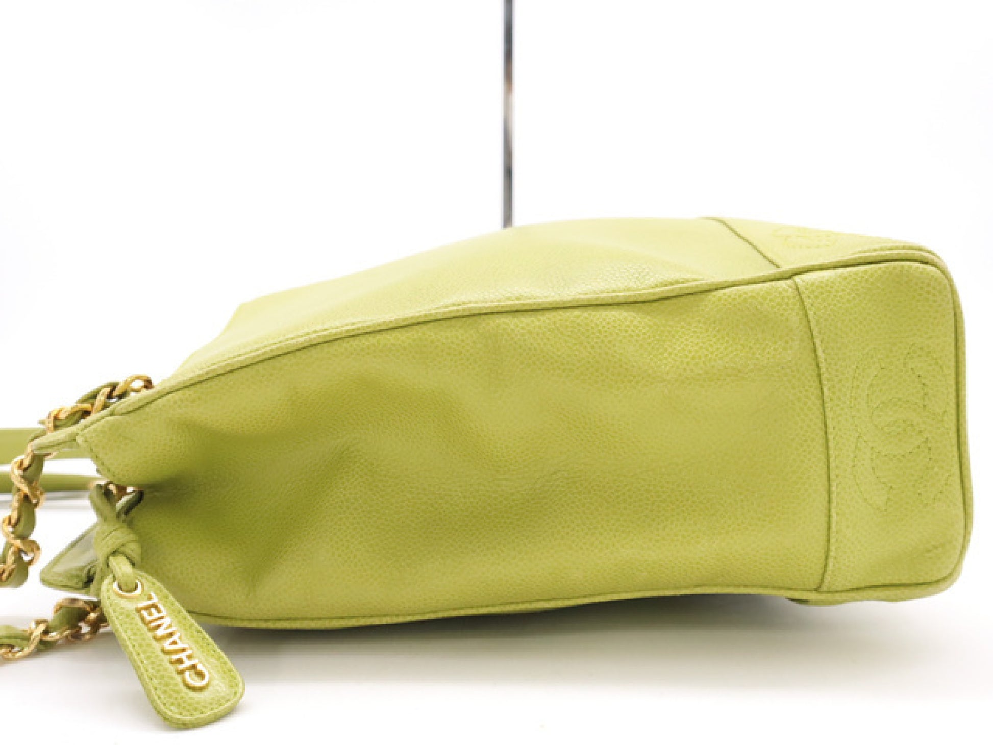 CHANEL Caviar Skin Triple Coco Mark Shoulder Bag with Guarantee Card 4098566 Shoulder Bag