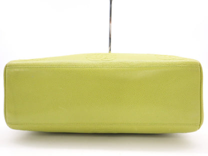 CHANEL Caviar Skin Triple Coco Mark Shoulder Bag with Guarantee Card 4098566 Shoulder Bag