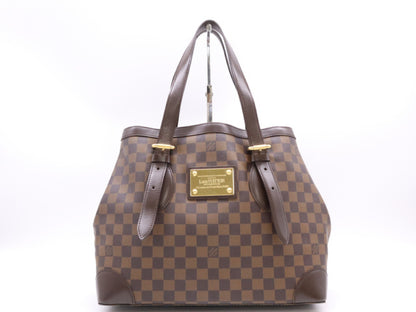 LOUIS VUITTON Damier N51204 Damier Hampstead MM Tote Bag