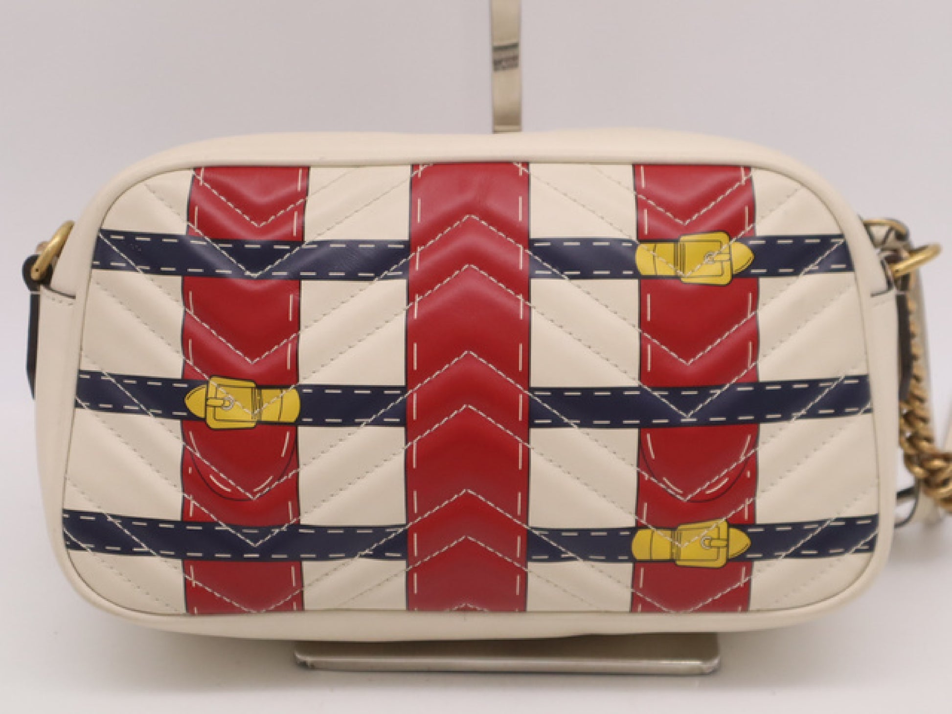 GUCCI GG 447632 Leather GG Marmont Quilted Shoulder Bag 520981 Shoulder Bag