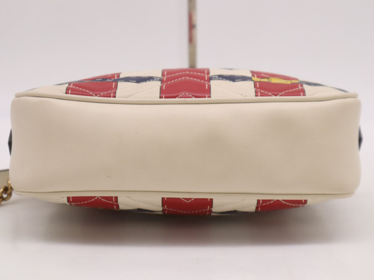 GUCCI GG 447632 Leather GG Marmont Quilted Shoulder Bag 520981 Shoulder Bag