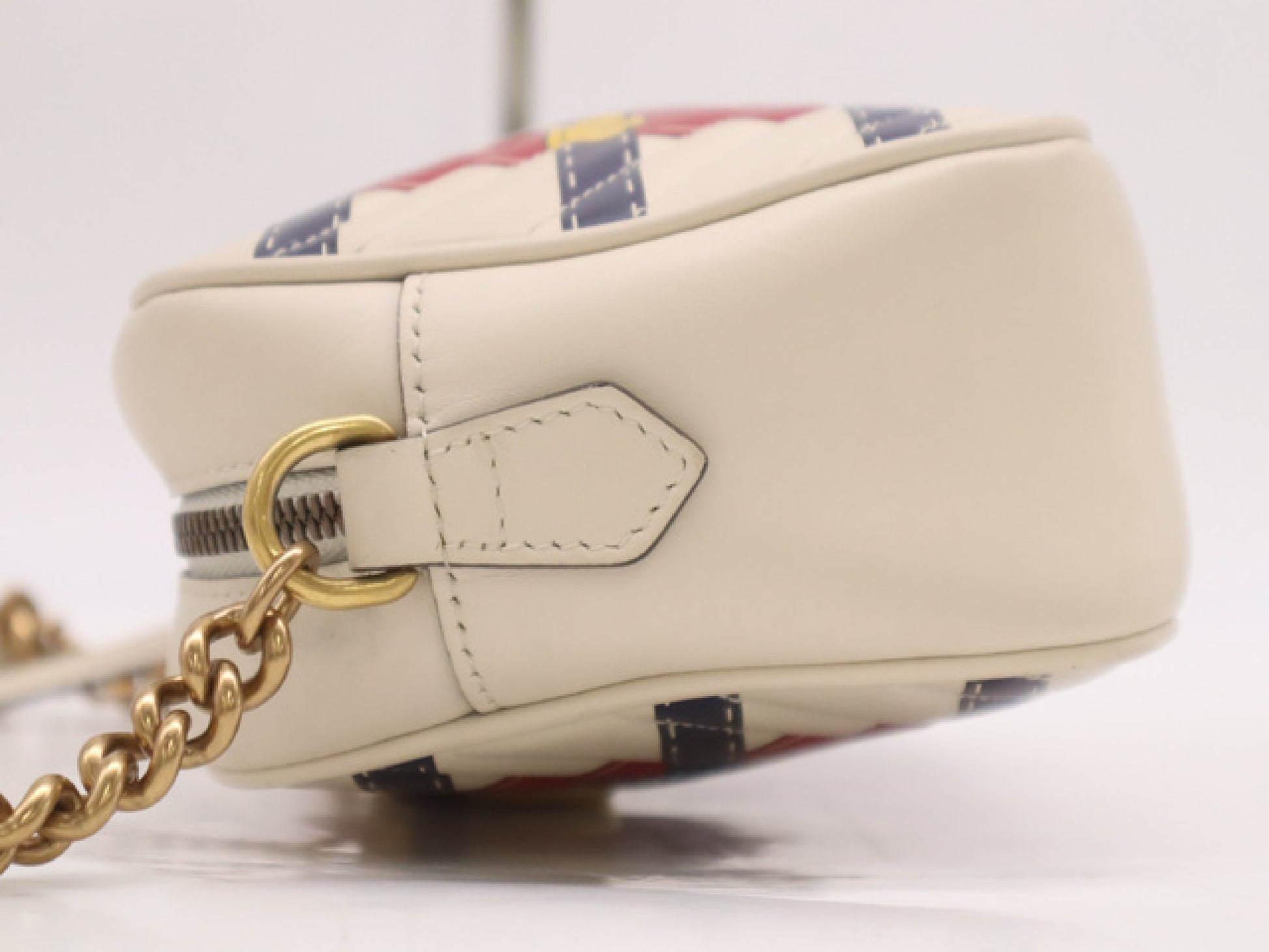 GUCCI GG 447632 Leather GG Marmont Quilted Shoulder Bag 520981 Shoulder Bag