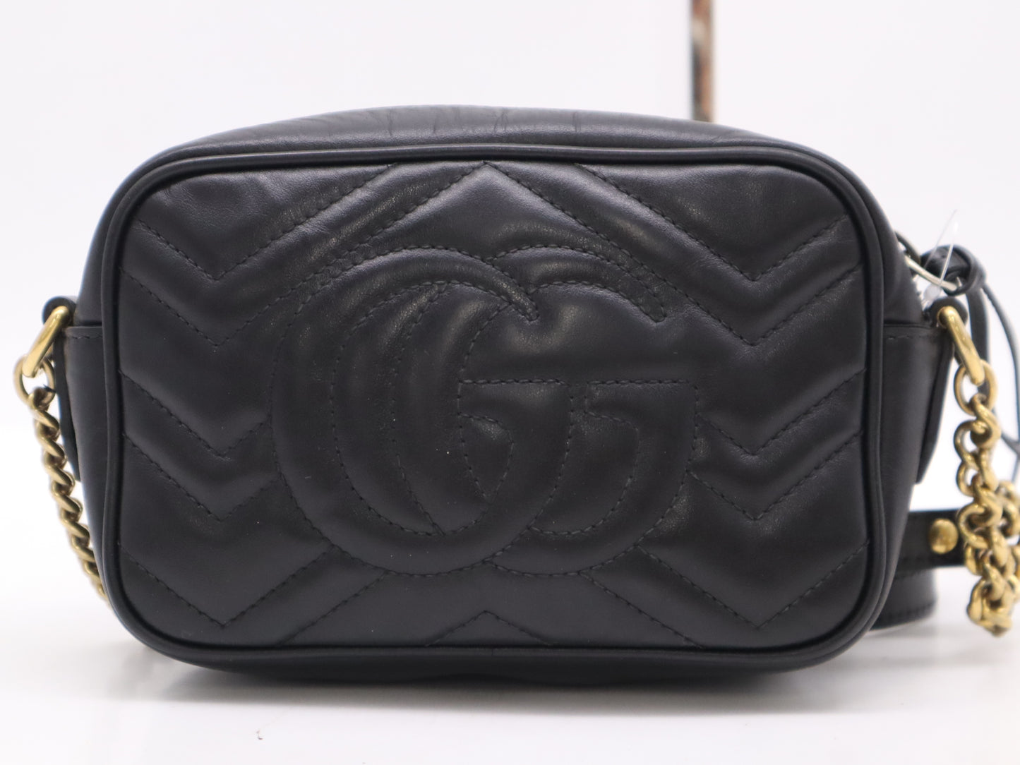 GUCCI 448065GG Marmot Mini Camera Bag Shoulder Bag