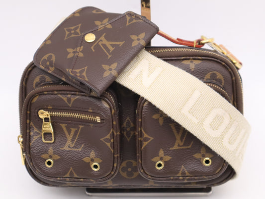 LOUIS VUITTON Monogram M80446 Monogram Utility Crossbody Handbag