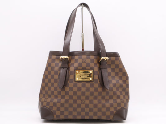 LOUIS VUITTON Damier N51204 Damier Hampstead MM Handbag