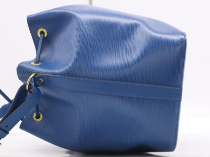 LOUIS VUITTON Epi M44105 Epi Petit Noe Toledo Blue AR0917 Shoulder Bag