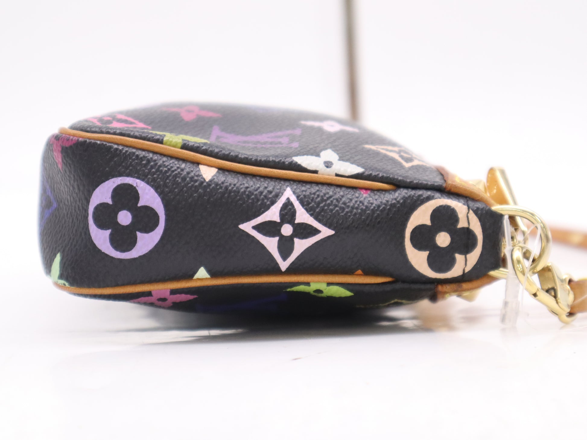 LOUIS VUITTON Monogram Multicolore M92648 Pochette Accessoires Noir Pouch