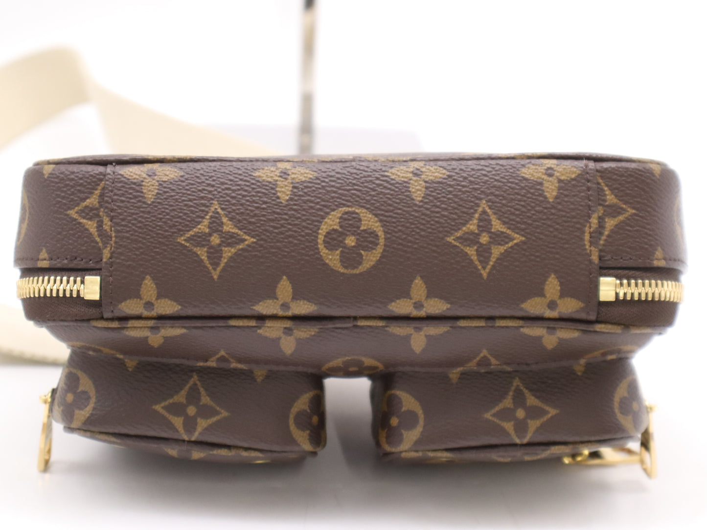 LOUIS VUITTON Monogram M80446 Monogram Utility Crossbody Bag with RFID Ready Dust Bag, Box, and Shoulder Strap