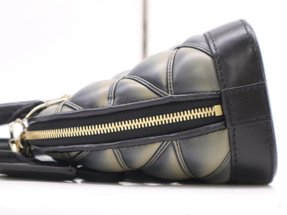 LOUIS VUITTON M23576 Leather Alma BB Maltage Handbag, RFID Verified, Includes Shoulder Strap, Box, Padlock, Two Keys, and Cloche