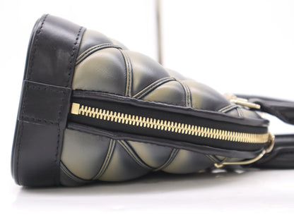 LOUIS VUITTON M23576 Leather Alma BB Maltage Handbag, RFID Verified, Includes Shoulder Strap, Box, Padlock, Two Keys, and Cloche