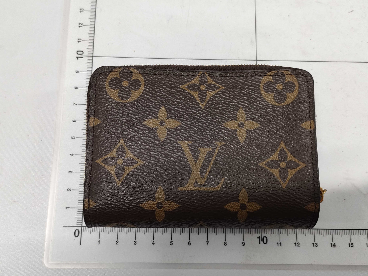 LOUIS VUITTON M81461 Monogram Giant Reverse Portefeuille Lou RFID Verified Wallet with Box and Dust Bag