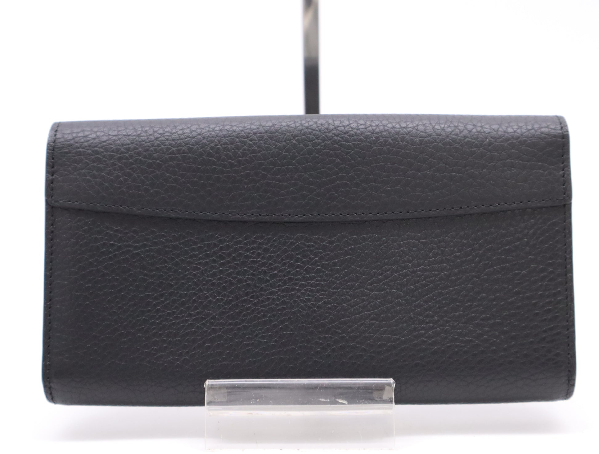 LOUIS VUITTON M64556 Taurillon Portefeuille Capucines Noir RFID Wallet