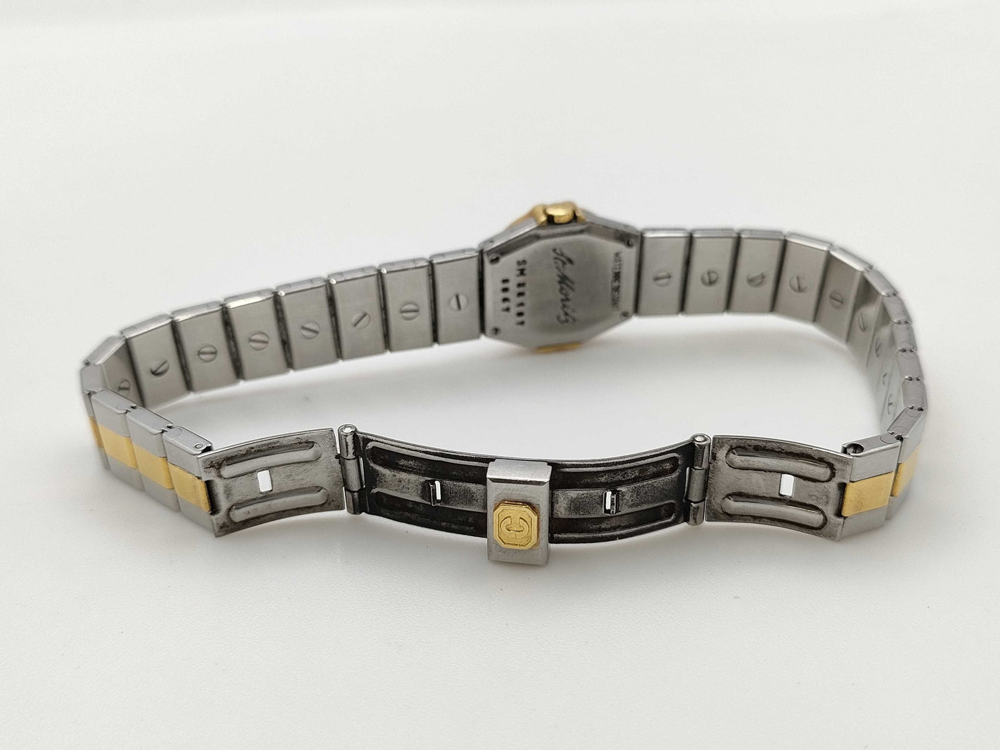 Chopard St. Moritz SM34107 8067 Quartz White Dial Women's Watch