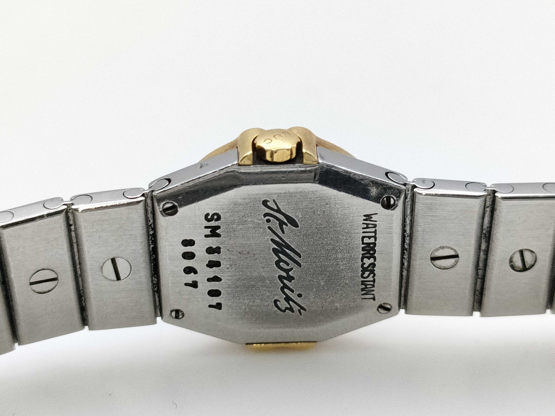 Chopard St. Moritz SM34107 8067 Quartz White Dial Women's Watch