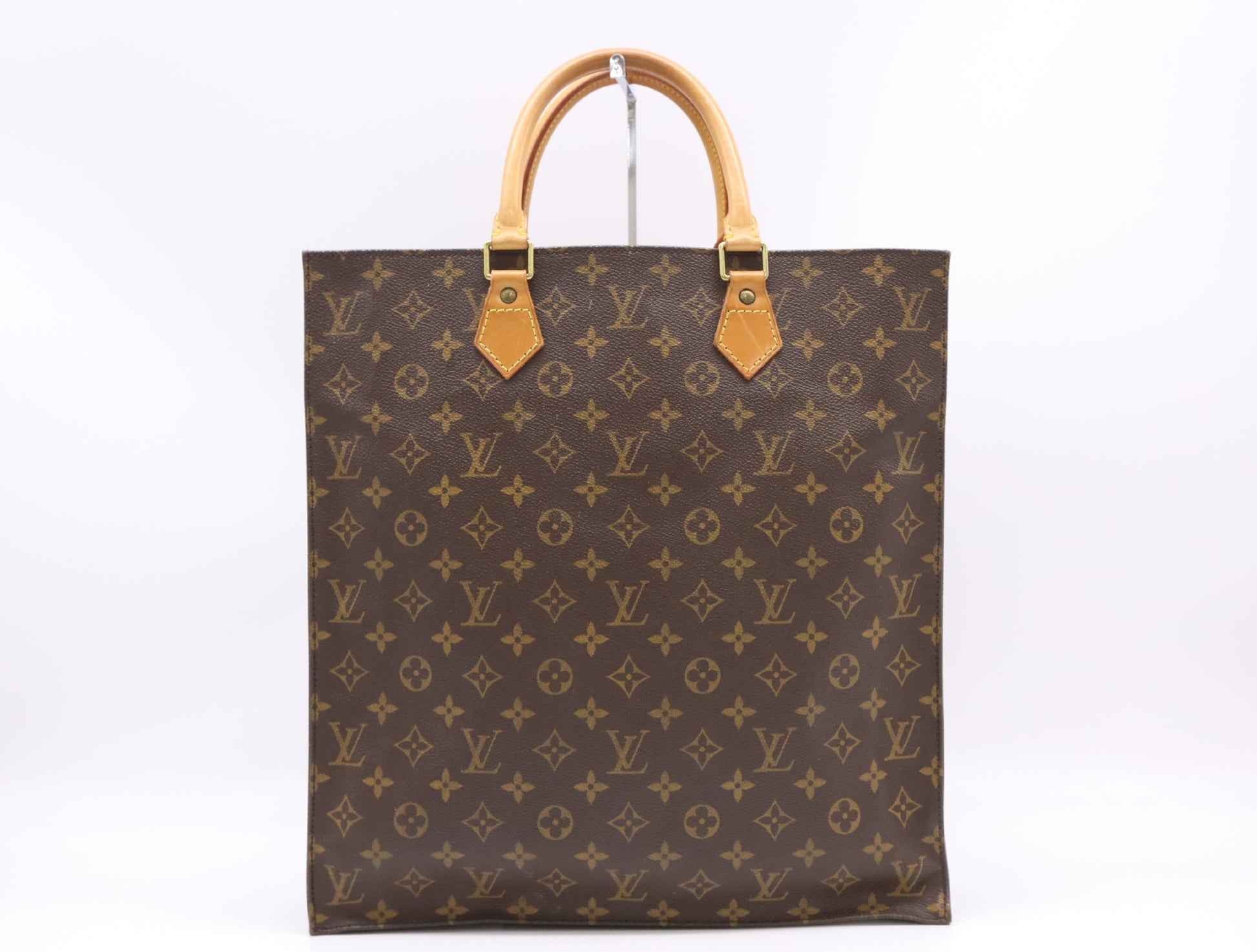 LOUIS VUITTON Monogram M51140 Monogram Sac Pla Discontinued Tote Bag