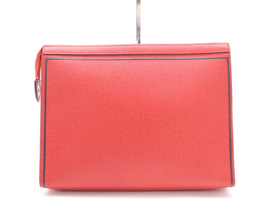 LOUIS VUITTON Taiga M63397 Taiga Pochette Voyage MM Red Second Bag