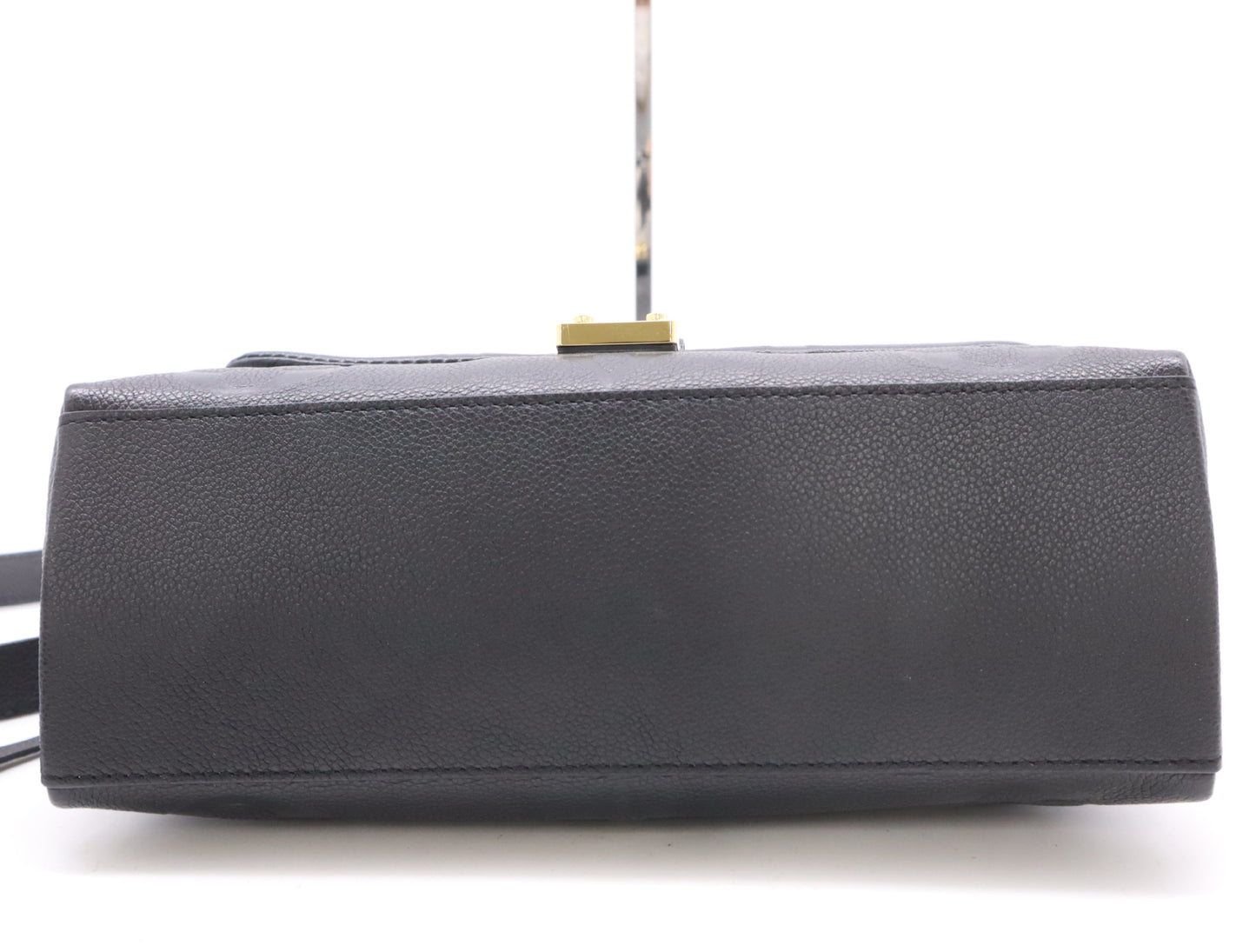 LOUIS VUITTON Monogram Empreinte M46041 Monogram Empreinte Madeleine MM Noir Shoulder Bag RFID Verified No Serial Tag