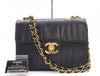 CHANEL Lambskin Mademoiselle Chain Shoulder Bag in Black with Card and Sticker 3541395 Shoulder Bag