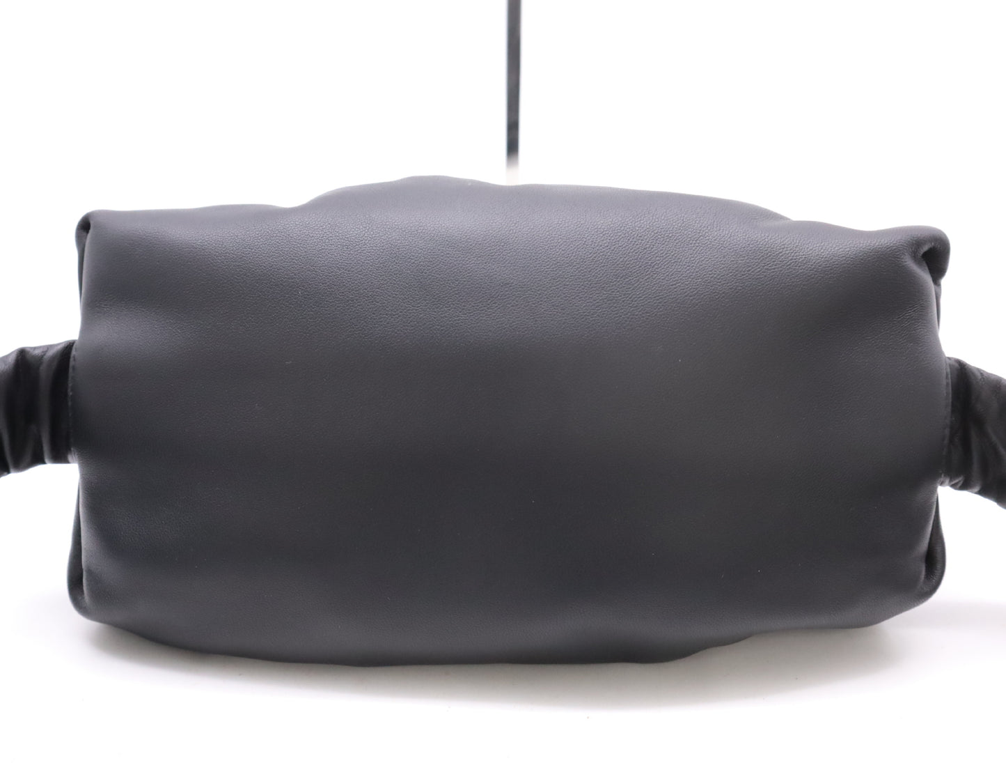 BOTTEGA VENETA Leather The Body Pouch Black Shoulder Bag with Dust Bag