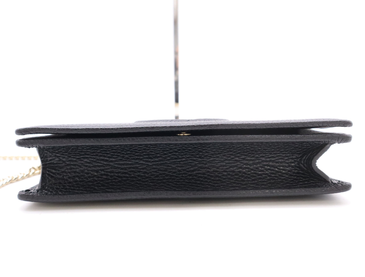 GUCCI 598211 Leather Shoulder Bag Soho Chain Bag Chain Wallet with Dust Bag