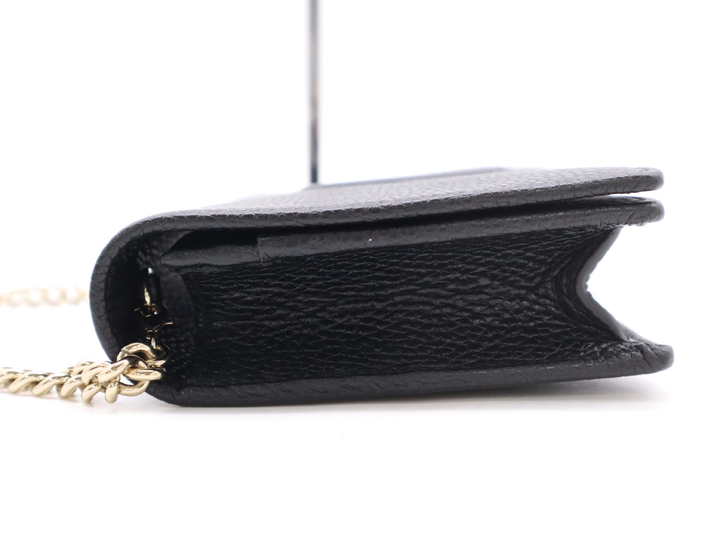 GUCCI 598211 Leather Shoulder Bag Soho Chain Bag Chain Wallet with Dust Bag