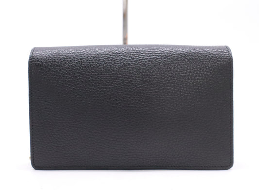 GUCCI 598211 Leather Shoulder Bag Soho Chain Bag Chain Wallet with Dust Bag