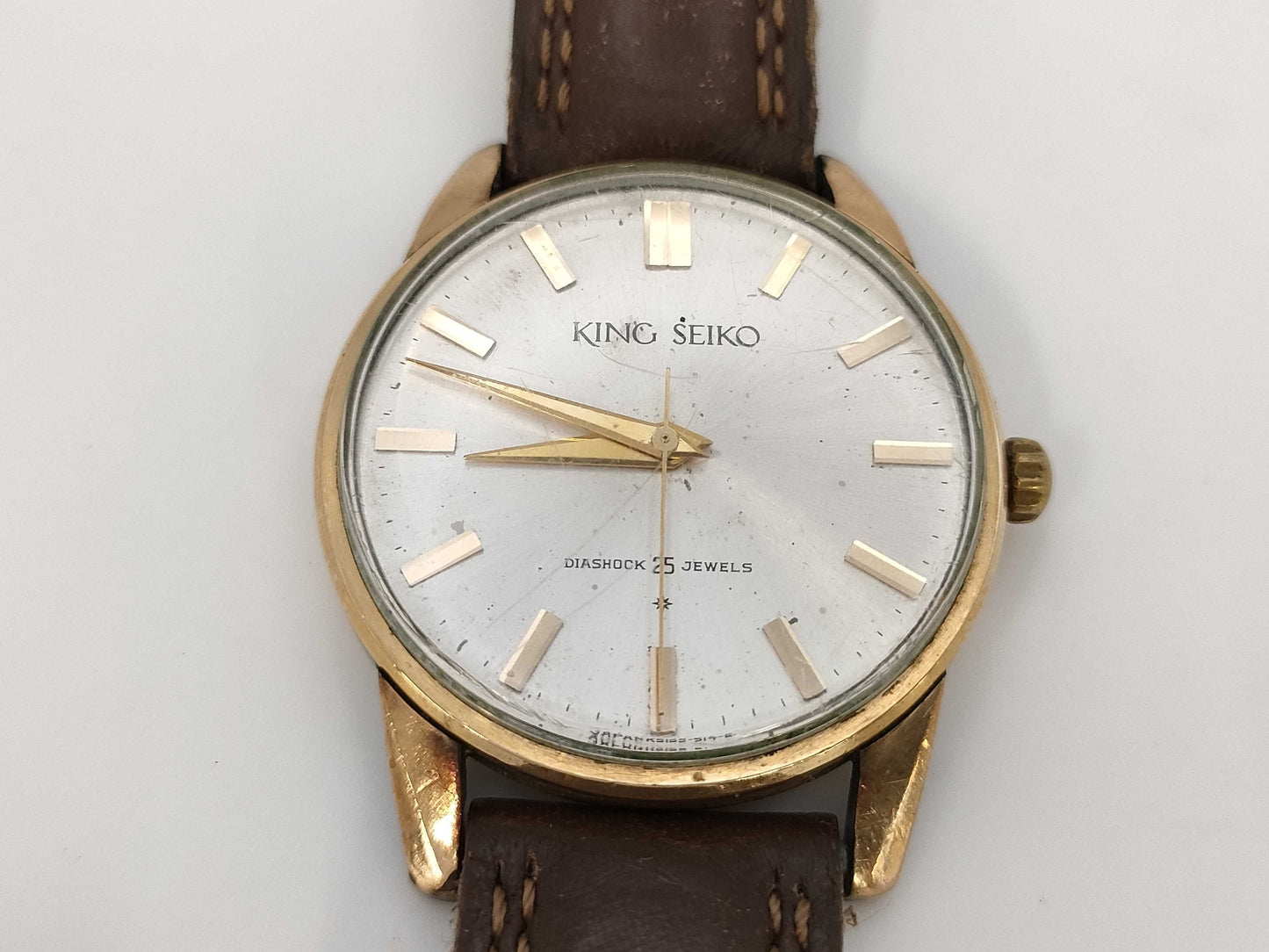 SEIKO Diashock 25 Manual Winding Men's Watch