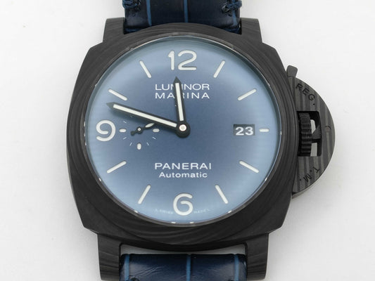 PANERAI Luminor Marina Carbotech PAM01664 OP7456PN0040010 Automatic Blue Dial Men's Watch