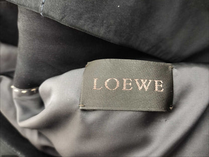 LOEWE Size 46 A-28003861 Suede Black Rider's Jacket