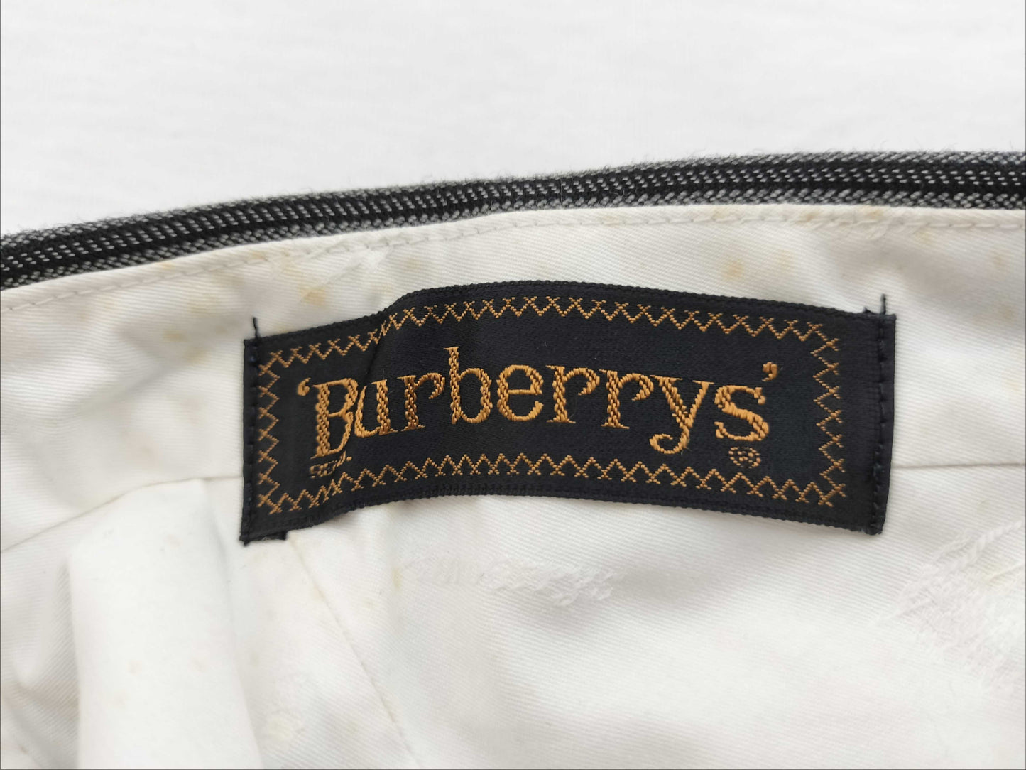 BURBERRY Striped Slacks, Sizes 92-80-170-A5, Pants