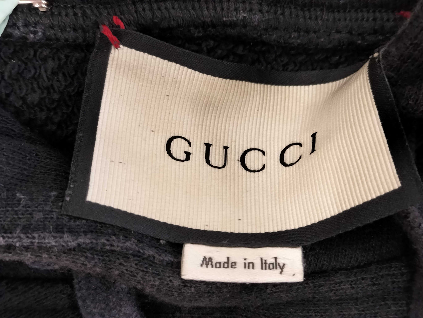 GUCCI GUCCI Hoodie Cotton Jersey Print Hooded Sweatshirt 788771 XJG59 Men's Small Tops