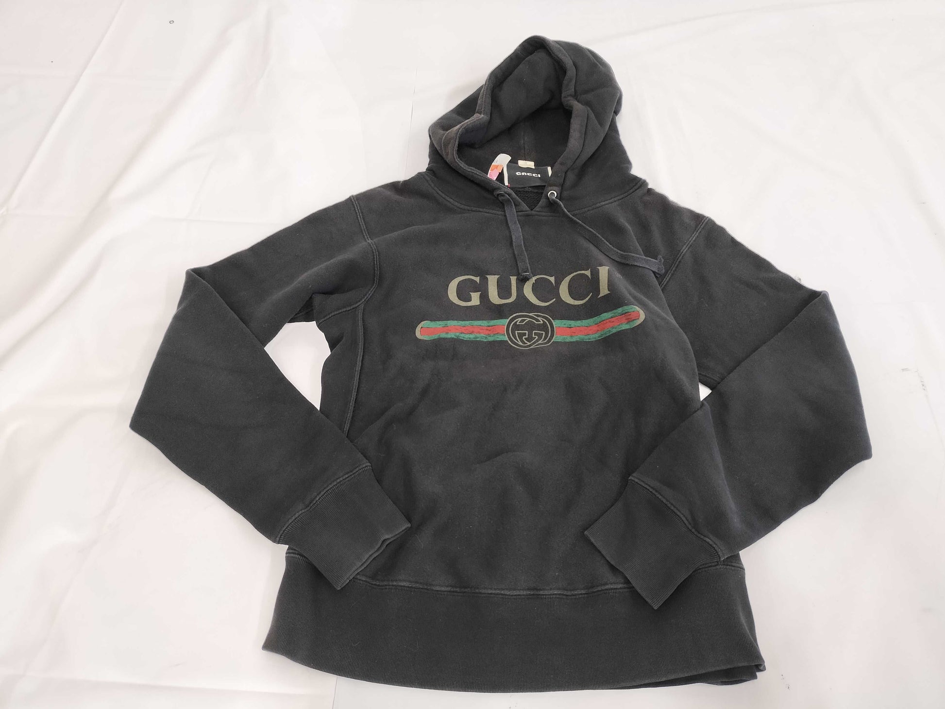 GUCCI GUCCI Hoodie Cotton Jersey Print Hooded Sweatshirt 788771 XJG59 Men's Small Tops
