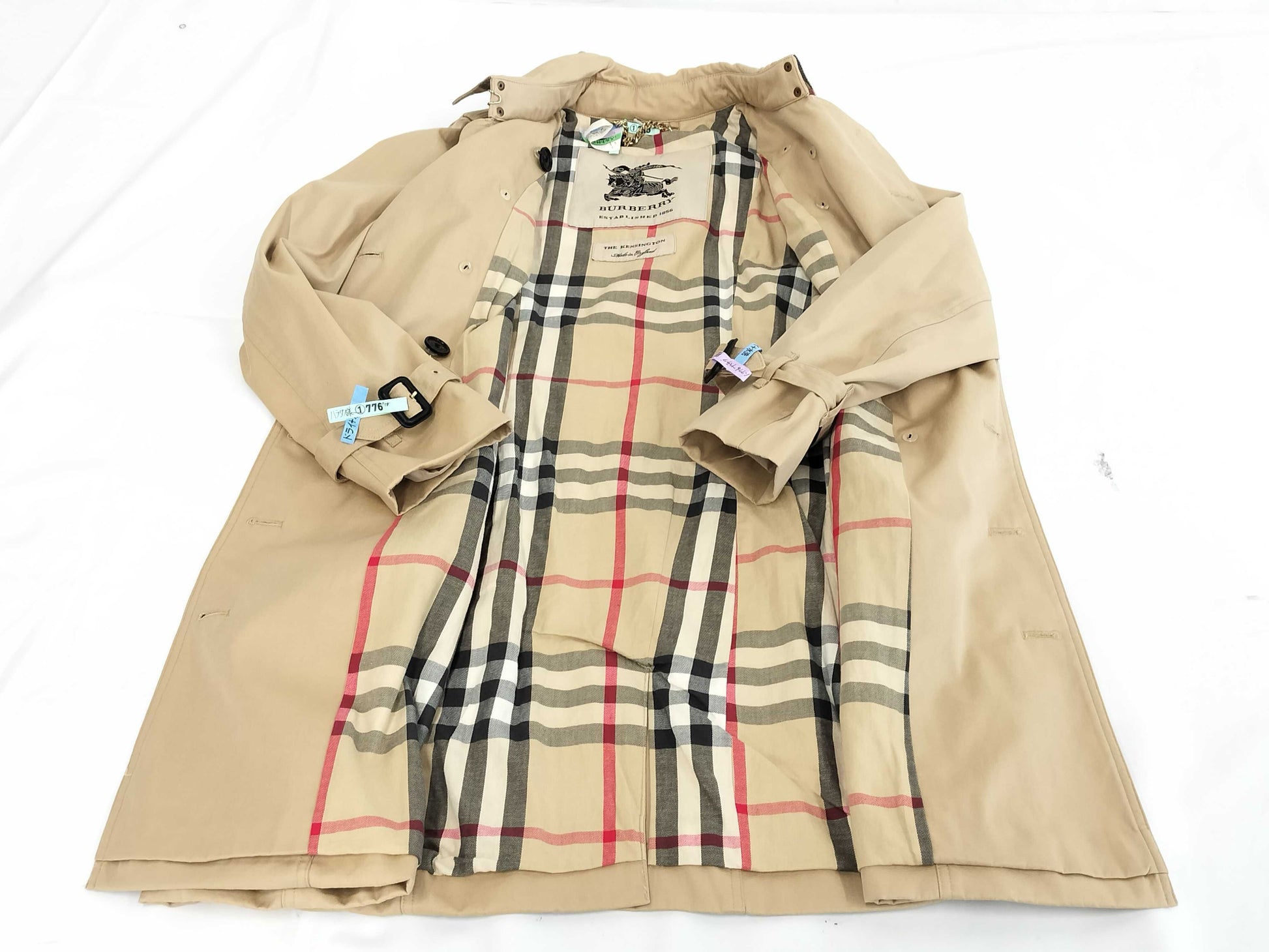 BURBERRY THE KENSINGTON Trench Coat in Honey, Size: Medium, Size 10