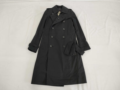 BURBERRY Trench Coat with Garment Liner and Belt, Burberry Japan Tag, Color: Black, Size: UK6, Regular Slim Fit
