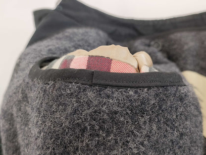 BURBERRY Trench Coat with Garment Liner and Belt, Burberry Japan Tag, Color: Black, Size: UK6, Regular Slim Fit