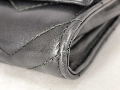 GUCCI GUCCI GG Marmont Long Wallet Black Wallet