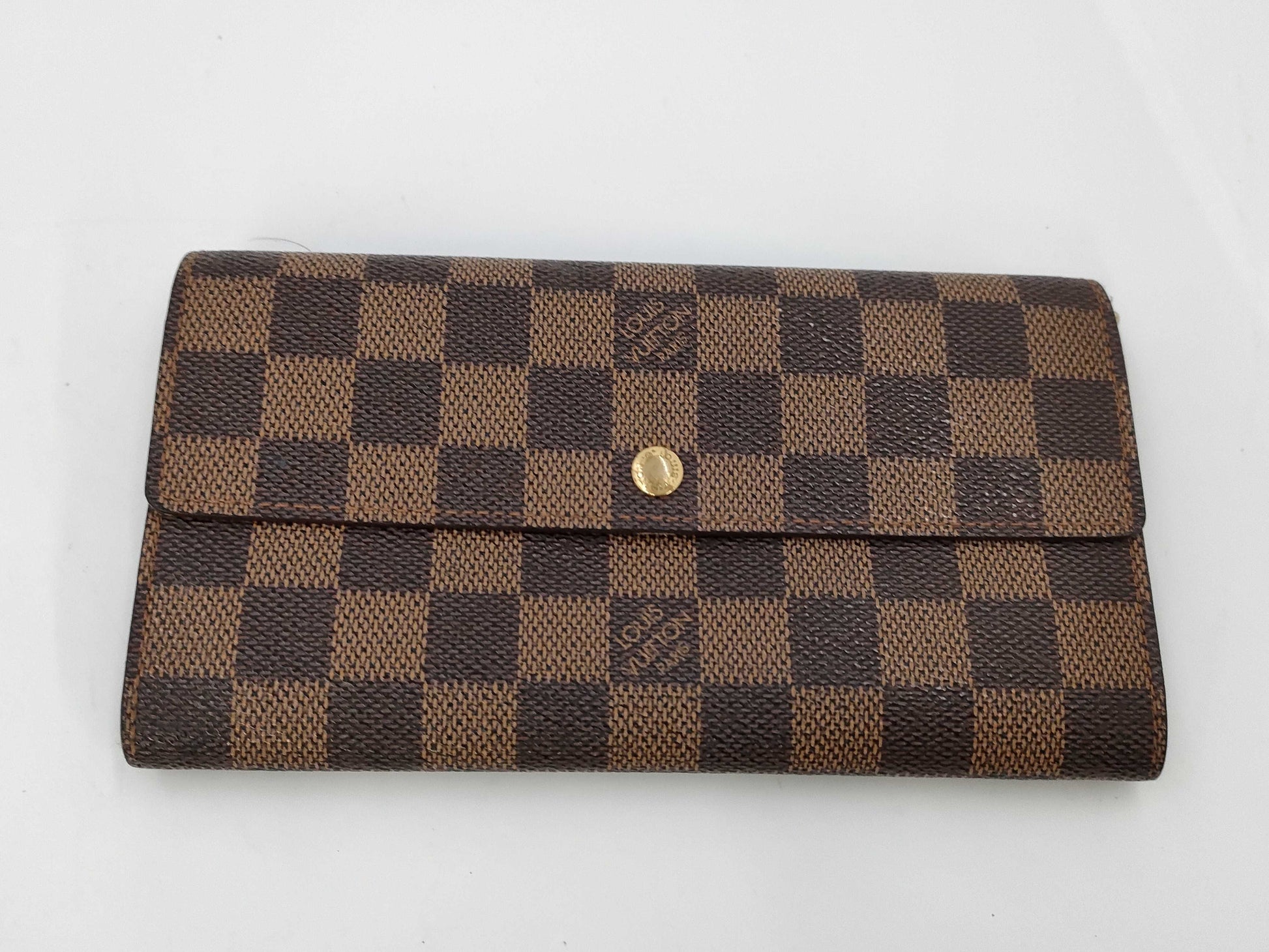 LOUIS VUITTON Damier LV Portefeuille Sarah Damier Wallet