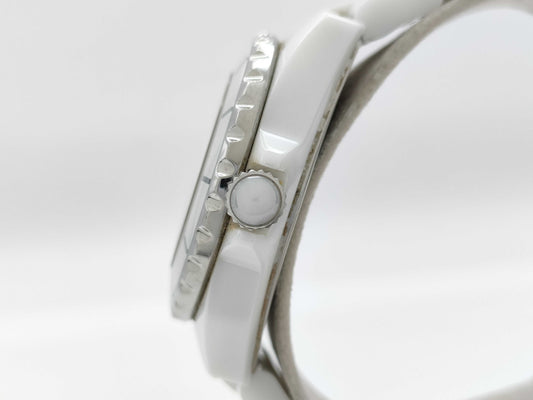 CHANEL J12 H3442 CXG40794 White Phantom White Dial Quartz Boys' Watch