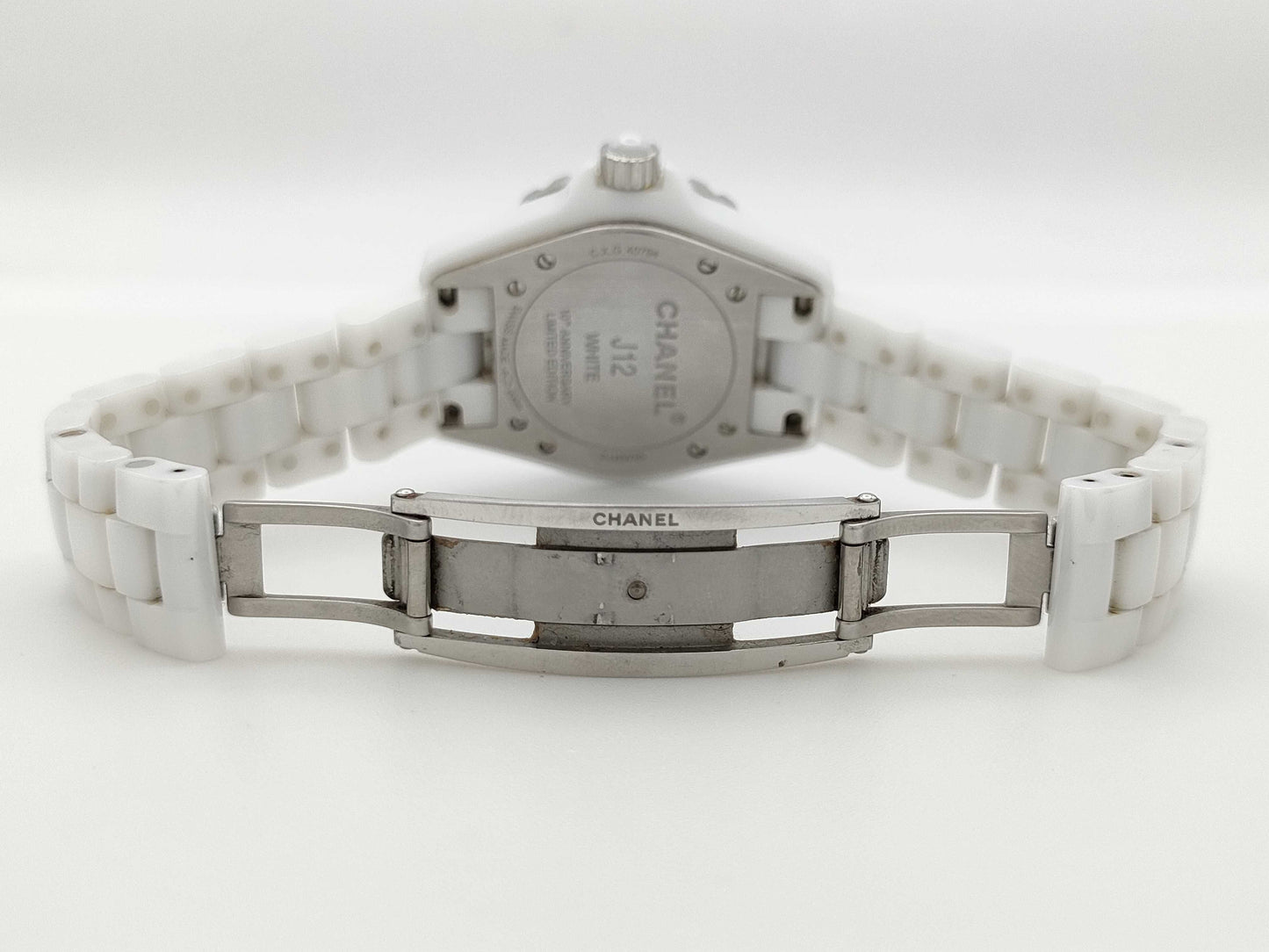 CHANEL J12 H3442 CXG40794 White Phantom White Dial Quartz Boys' Watch