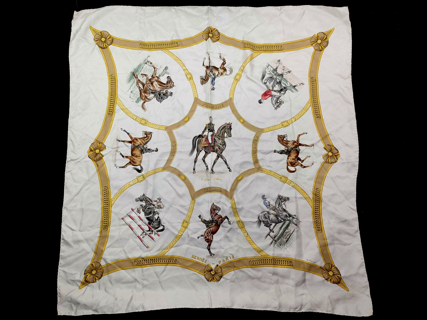 HERMES Carre Hermes Scarf Scarf